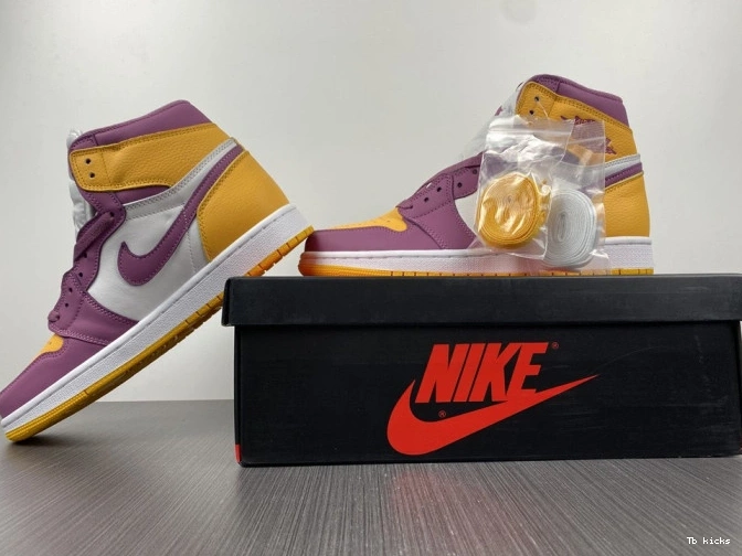 Reps TBK OG Air Jordan High 1 Brotherhood 555088-706 0806